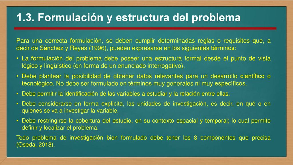 Planteamiento Del Problema Ppt Descargar